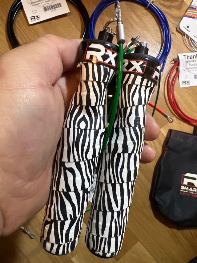 RX Smart Gear Zebra Print Ed. Especial + 6 Cables