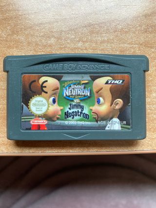 Jimmy Neutron Boy Genius vs Jimmy Negatron GBA