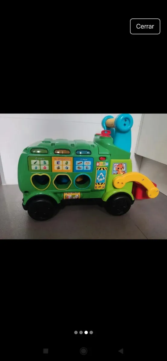 Camión de basura VTech para niños +18 meses