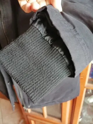 Giubbotto Only grigio con cappuccio