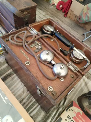 Telefono da campo Perego Milano 1917