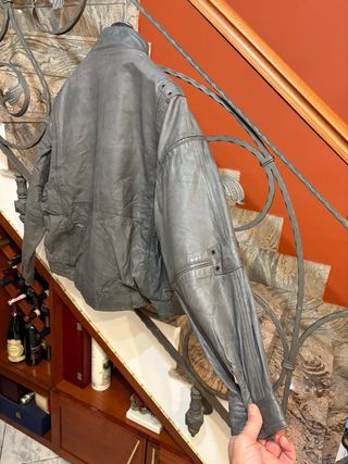 Giacca in vera pelle vintage