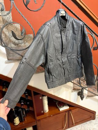 Giacca in vera pelle vintage