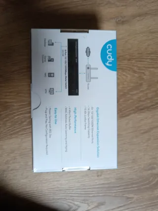 Switch 8 Porte Cudy 10/100/1000Mbps