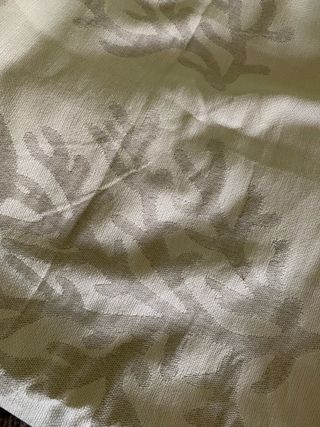 Telo con frange beige