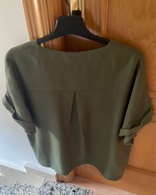 Camisa verde militar TRUCCO Talla L