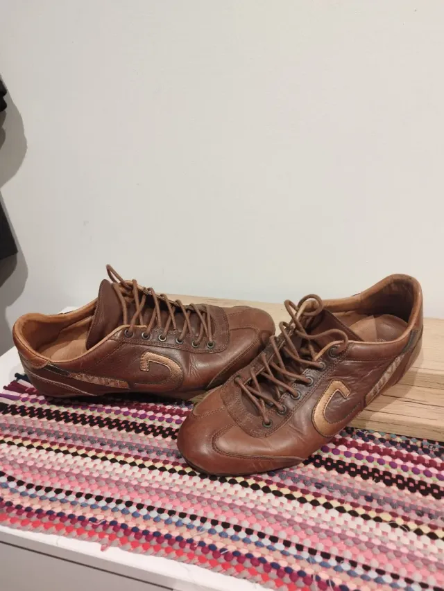 Zapatillas Cruyff Marrones y Doradas