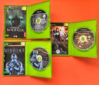 Enter Matrix El Señor de los Anillos, Riddick xbox