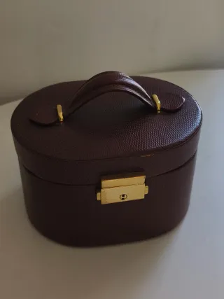 Portagioie vintage con specchio