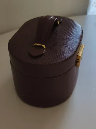 Portagioie vintage con specchio