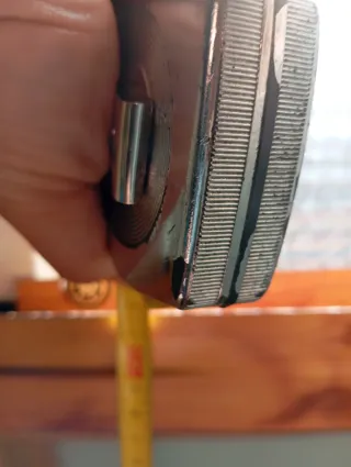 Mampara de bañera de madera y cristal