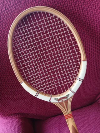 Raqueta Tenis Dunlop Vintage.