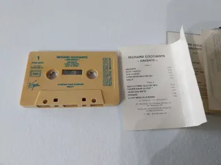 Musicassetta Richard Cocciante Sincerité