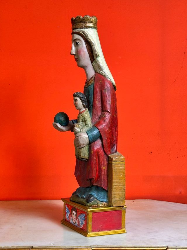 Statua della Vergine S.XX Stile Romano