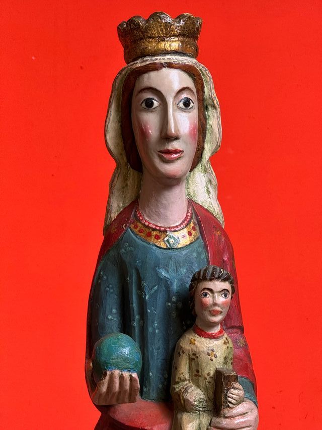 Statua della Vergine S.XX Stile Romano