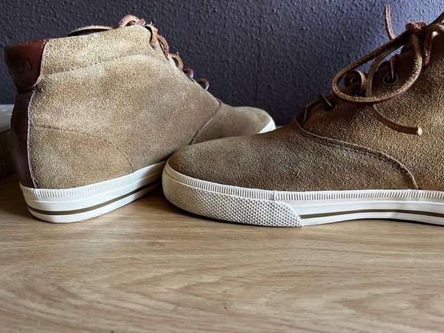 Zapatillas Polo Ralph Lauren ante y timberland