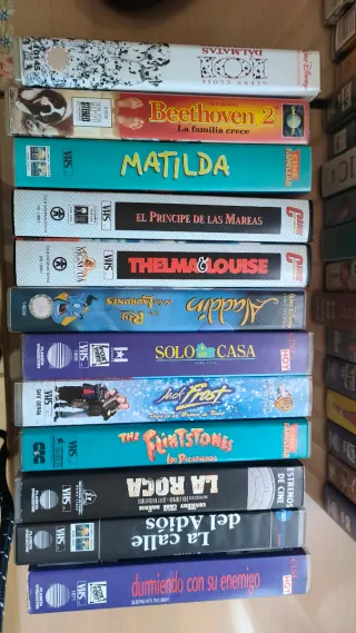 Lote Películas VHS Disney Clásicos