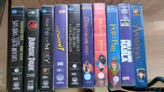 Lote Películas VHS Disney Clásicos