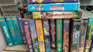 Lote Películas VHS Disney Clásicos
