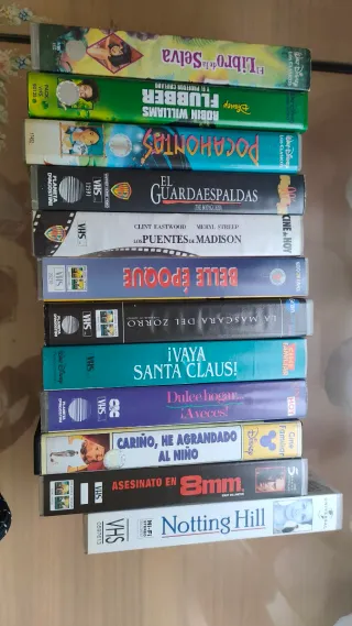 Lote Películas VHS Disney Clásicos