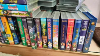 Lote Películas VHS Disney Clásicos