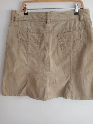 Falda de pana Massimo Dutti