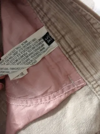 Falda de pana Massimo Dutti