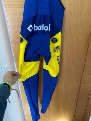 Culote largo Vermarc Team Vlaanderen Talla XS