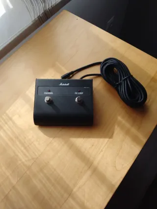 Pedal Marshall 2 Botones Canal FX Loop