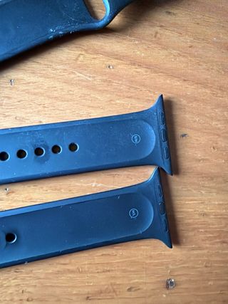 Correas Apple Watch 42mm Negro/Verde (2 uds)