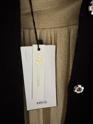 Conjunto fiesta negro y dorado