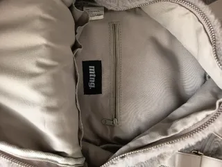 Mochila MTNG peluche gris niña