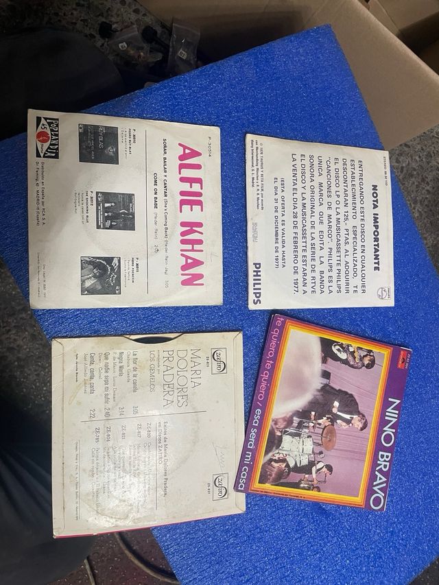 Lote  12 Vinilos Infantiles Antiguos