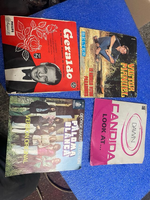 Lote  12 Vinilos Infantiles Antiguos