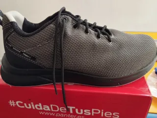 Zapatos de seguridad Panter negros y grises