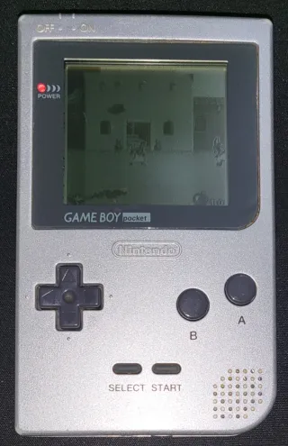 Console Nintendo Game Boy Pocket Argento con Gioco