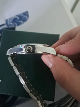 Reloj Oyster Perpetual Rolex Azul