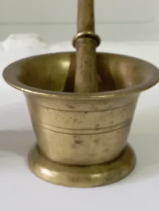 Almirez y mortero siglo XVIII