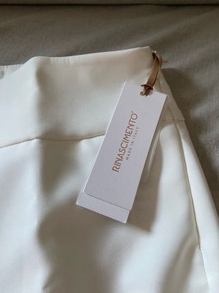 Completo Rinascimento bianco giacca+pantaloni