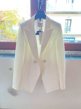 Completo Rinascimento bianco giacca+pantaloni