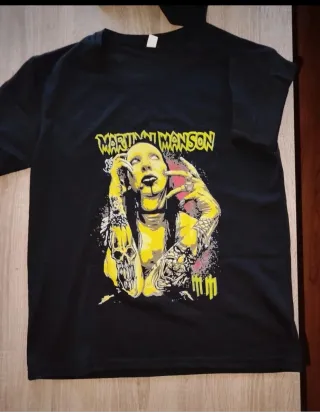 Camiseta Marilyn Manson Talla S/M Unisex
