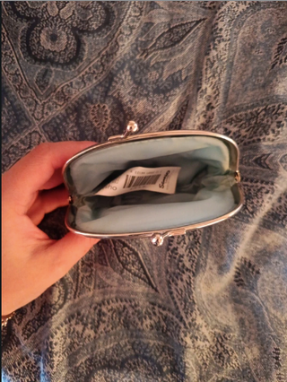 Monedero Hello Kitty azul claro