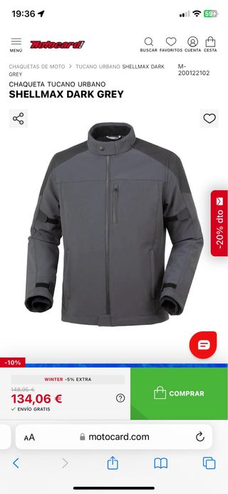 Chaqueta Moto Tucano Urbano