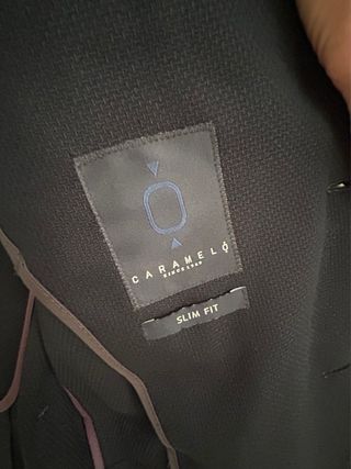 Americana Caramelo azul marino Talla M