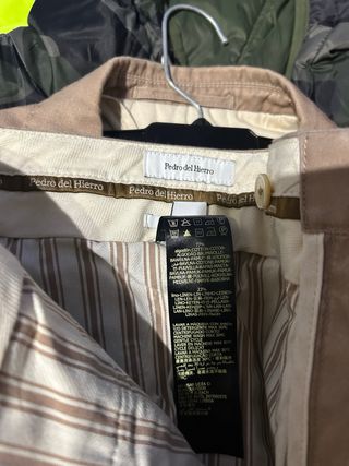 Pantalones de vestir hombre marrones