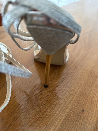 Zapatos de fiesta E FILLISTAIRE plateados