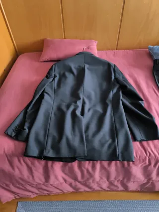 Traje de caballero gris talla 54