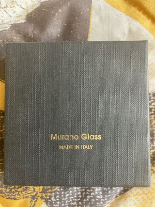 Colgante Corazón Cristal Murano Verde