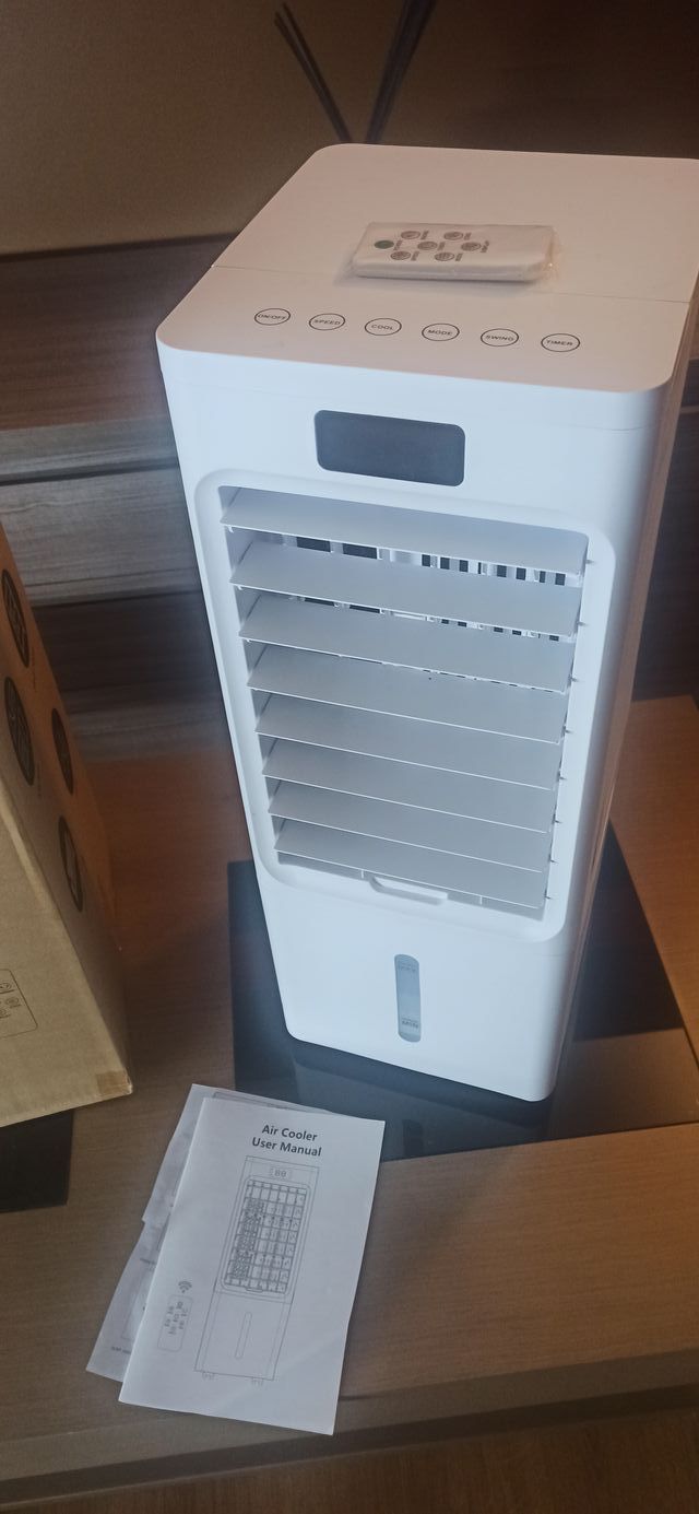 Enfriador de Aire Portátil 4 en 1 Blanco