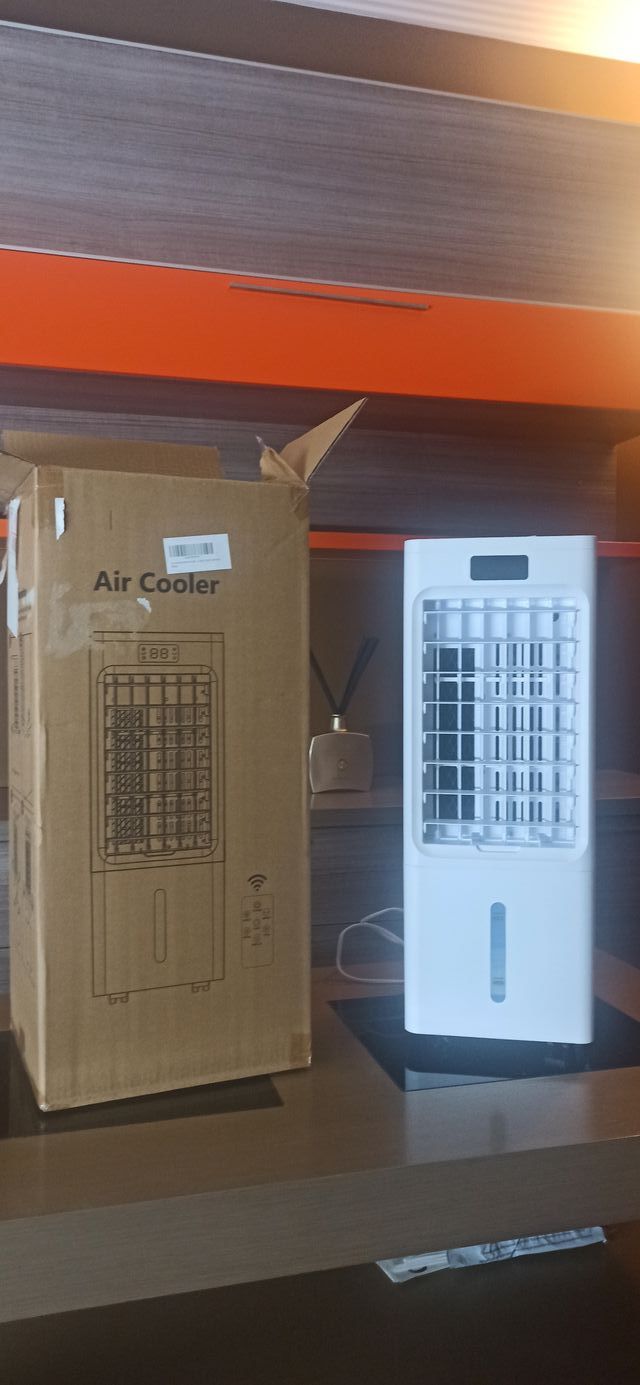 Enfriador de Aire Portátil 4 en 1 Blanco